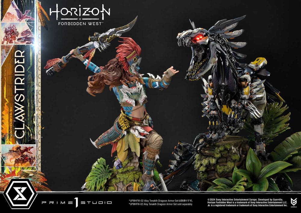 Horizon Forbidden West Ultimate Premium Masterline Series Statue 1/4 Clawstrider 68 cm – Bild 27
