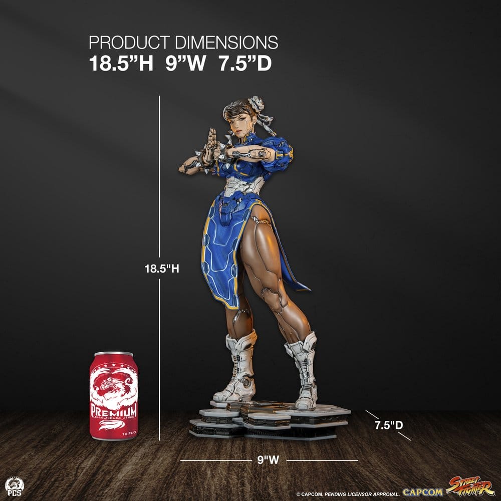 Street Fighter Statue 1/4 Chun-Li Android 47 cm – Bild 25