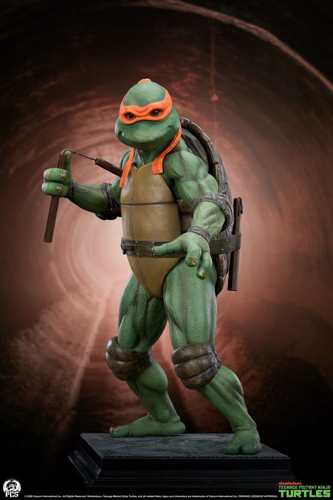 Teenage Mutant Ninja Turtles Statue 1/2 Michelangelo 84 cm – Bild 2