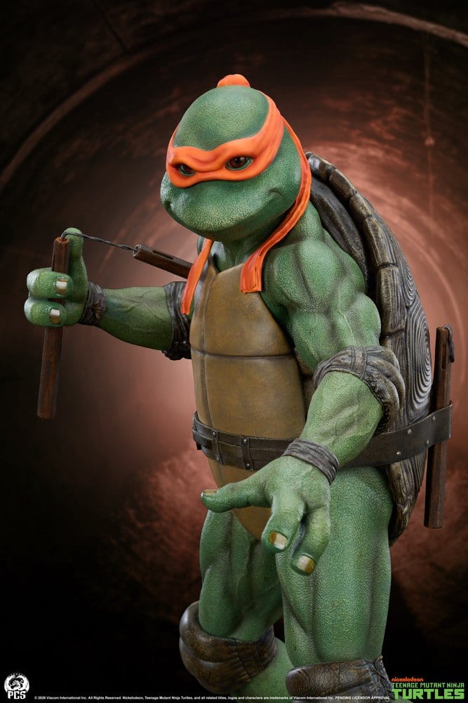 Teenage Mutant Ninja Turtles Statue 1/2 Michelangelo 84 cm – Bild 9