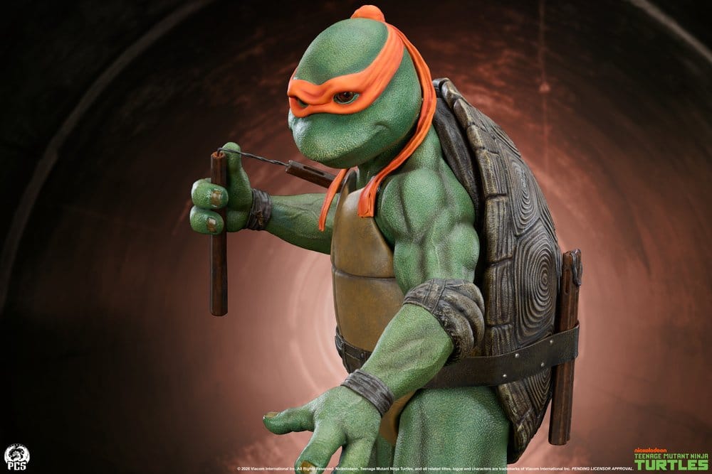 Teenage Mutant Ninja Turtles Statue 1/2 Michelangelo 84 cm – Bild 13