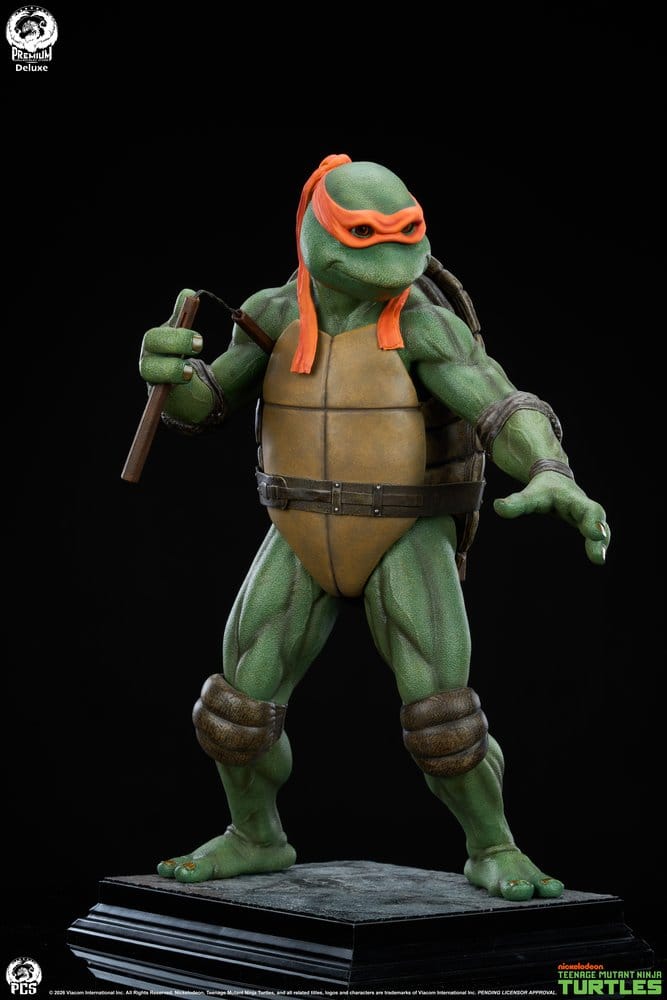 Teenage Mutant Ninja Turtles Statue 1/2 Michelangelo Deluxe Edition 84 cm – Bild 3