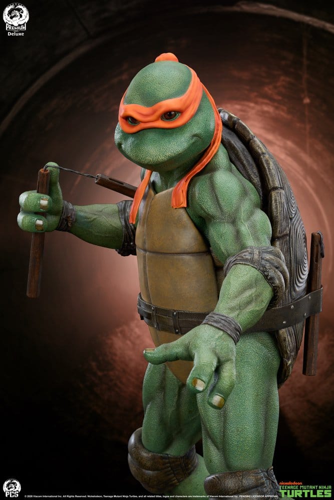 Teenage Mutant Ninja Turtles Statue 1/2 Michelangelo Deluxe Edition 84 cm – Bild 11