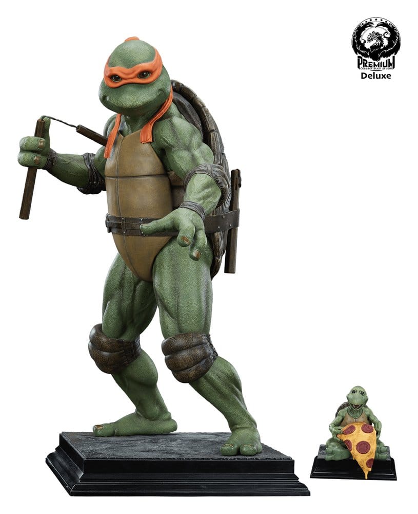 Teenage Mutant Ninja Turtles Statue 1/2 Michelangelo Deluxe Edition 84 cm – Bild 22