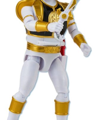 Power Rangers Auto-Morphin Actionfigur White Ranger 15 cm