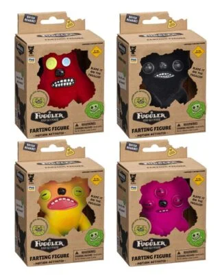 Fuggler: Farting Figures Pupsende Figuren Window Box Sortiment (12)
