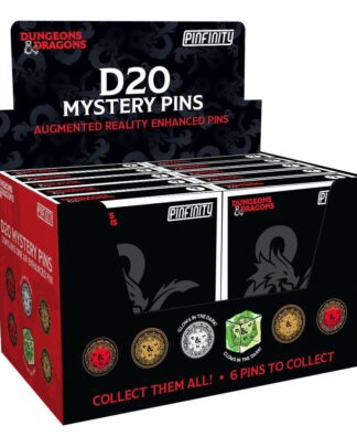 Dungeons & Dragons Ansteck-Pins Blind Box Mystery D20 Pins Sortiment (10)