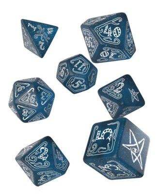 Call of Cthulhu Würfel Set Abyssal & White (7)