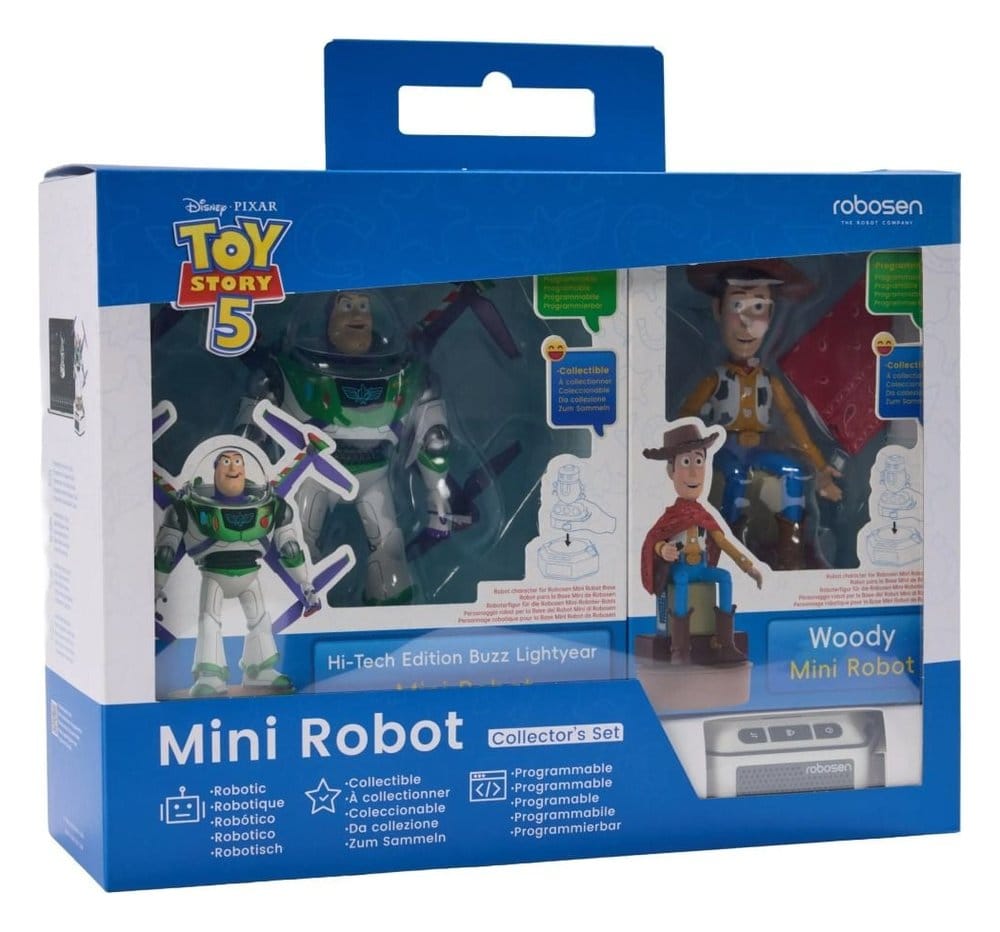 Disney Interaktiver Roboter Toy Story 5 Set - Buzz Lightyear & Woody (Hi-Tech Edition) *Deutsche Version* – Bild 5