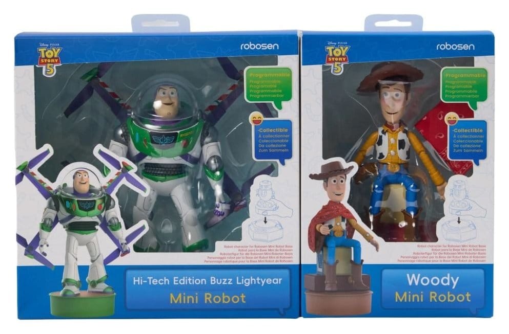 Disney Interaktiver Roboter Toy Story 5 Set - Buzz Lightyear & Woody (Hi-Tech Edition) *Englische Version* – Bild 6
