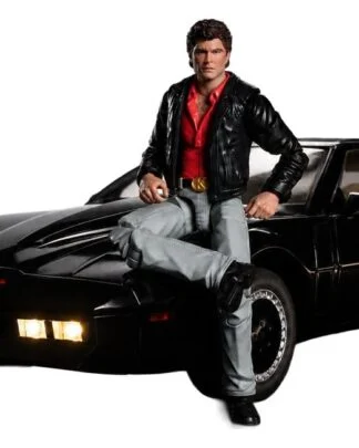 Knight Rider Actionfigur 1/12 K.I.T.T. mit Michael Knight