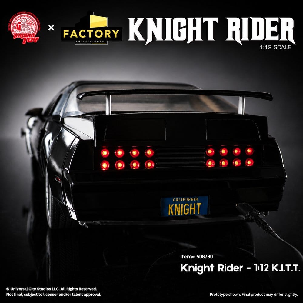 Knight Rider Actionfigur 1/12 K.I.T.T. mit Michael Knight – Bild 6