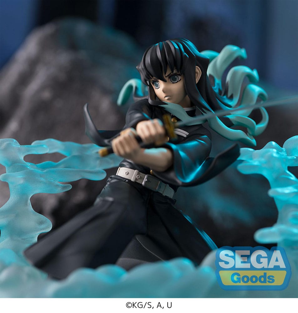 Demon Slayer: Kimetsu no Yaiba Xross Link Anime PVC Statue Muichiro Tokito Hashira Training Arc 11 cm – Bild 3