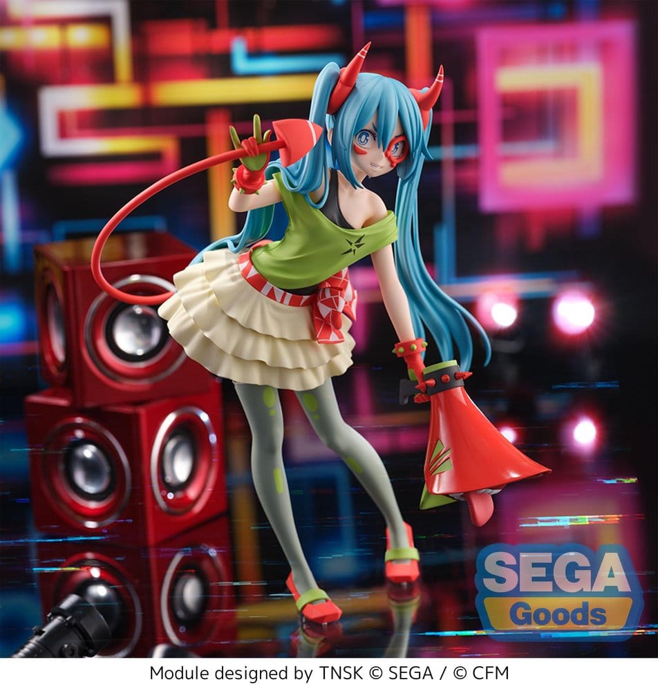 Hatsune Miku Project DIVA X FIGURIZMa PVC Figur Hatsune Miku DE:MONSTAR T.R. 22 cm – Bild 2