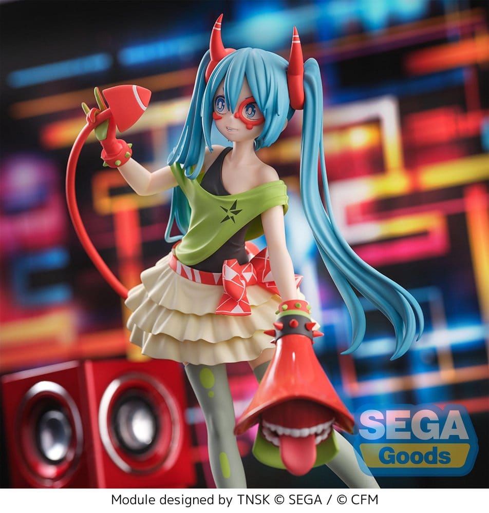 Hatsune Miku Project DIVA X FIGURIZMa PVC Figur Hatsune Miku DE:MONSTAR T.R. 22 cm – Bild 3