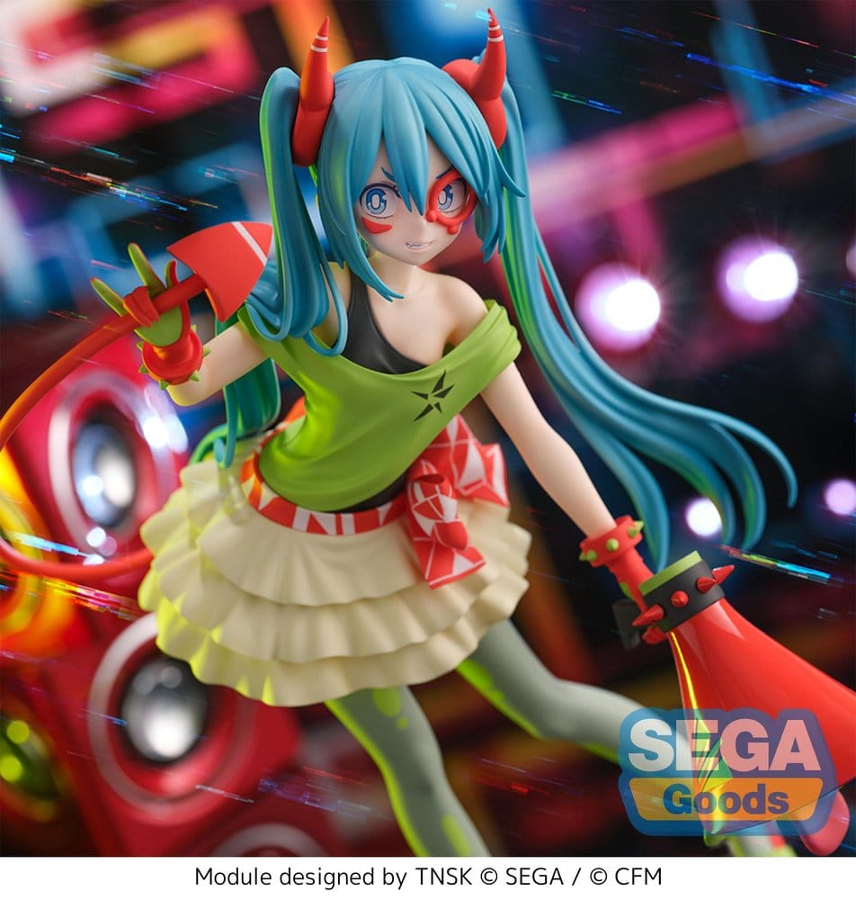 Hatsune Miku Project DIVA X FIGURIZMa PVC Figur Hatsune Miku DE:MONSTAR T.R. 22 cm – Bild 5