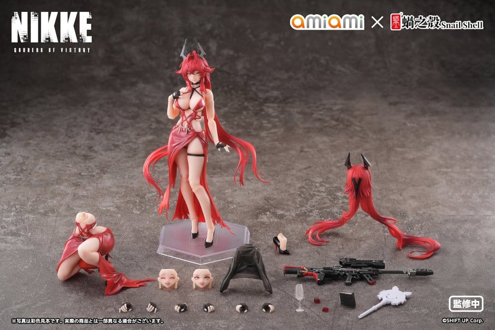 Goddess of Victory: Nikke Actionfigur 1/12 Red Hood Nonsense Red 16 cm – Bild 13