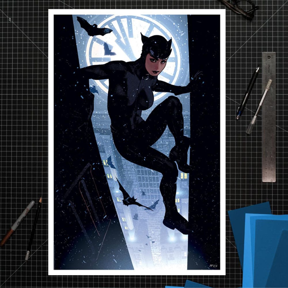 DC Comics Kunstdruck Catwoman 41 x 61 cm - ungerahmt – Bild 2