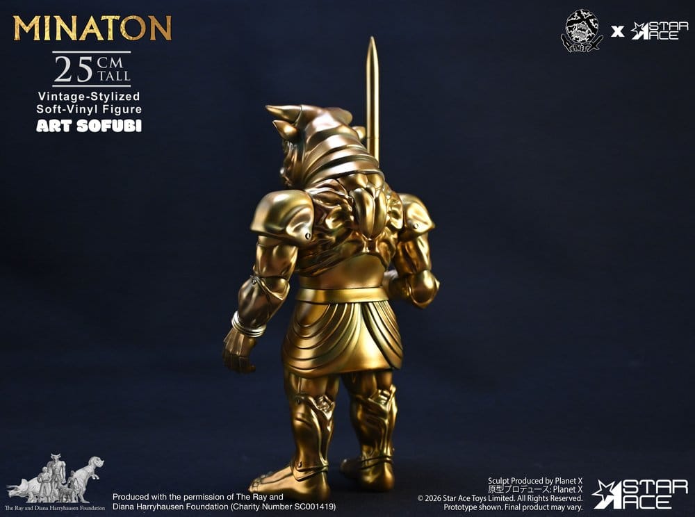 Ray Harryhausen Soft Vinyl Statue Minaton Vintage-Style 25 cm – Bild 4