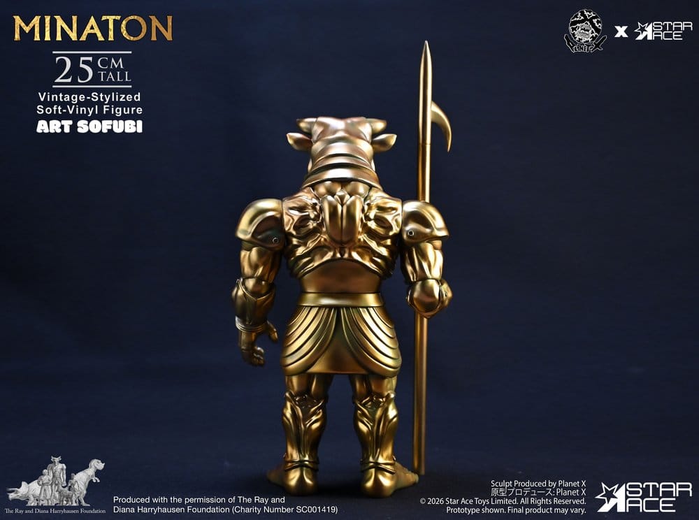 Ray Harryhausen Soft Vinyl Statue Minaton Vintage-Style 25 cm – Bild 5