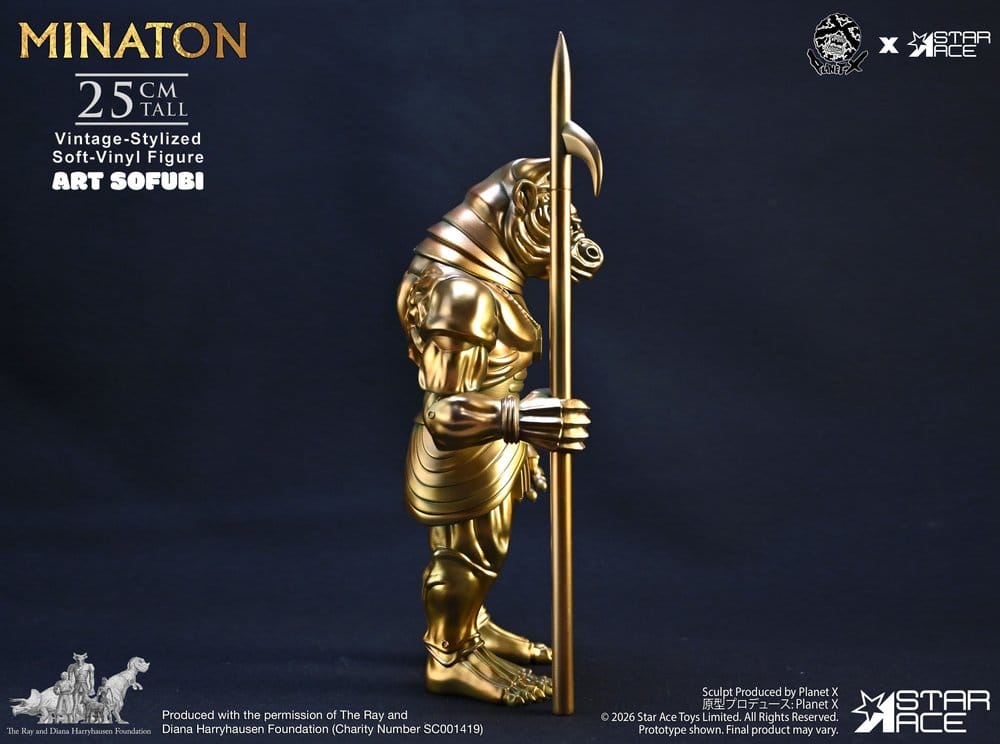 Ray Harryhausen Soft Vinyl Statue Minaton Vintage-Style 25 cm – Bild 7