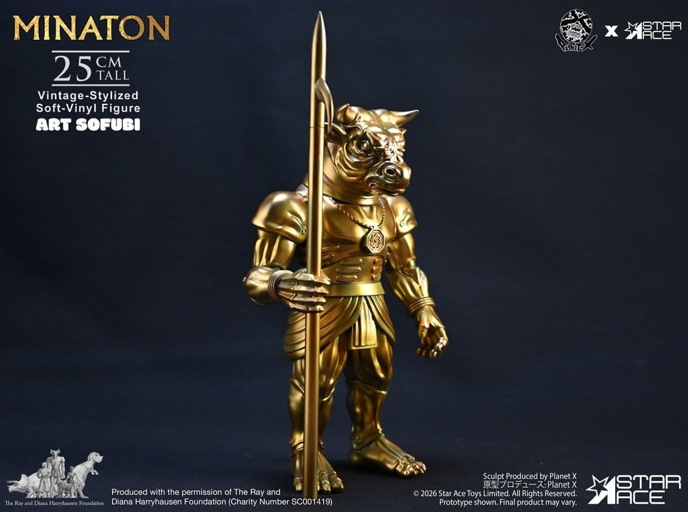 Ray Harryhausen Soft Vinyl Statue Minaton Vintage-Style 25 cm – Bild 8
