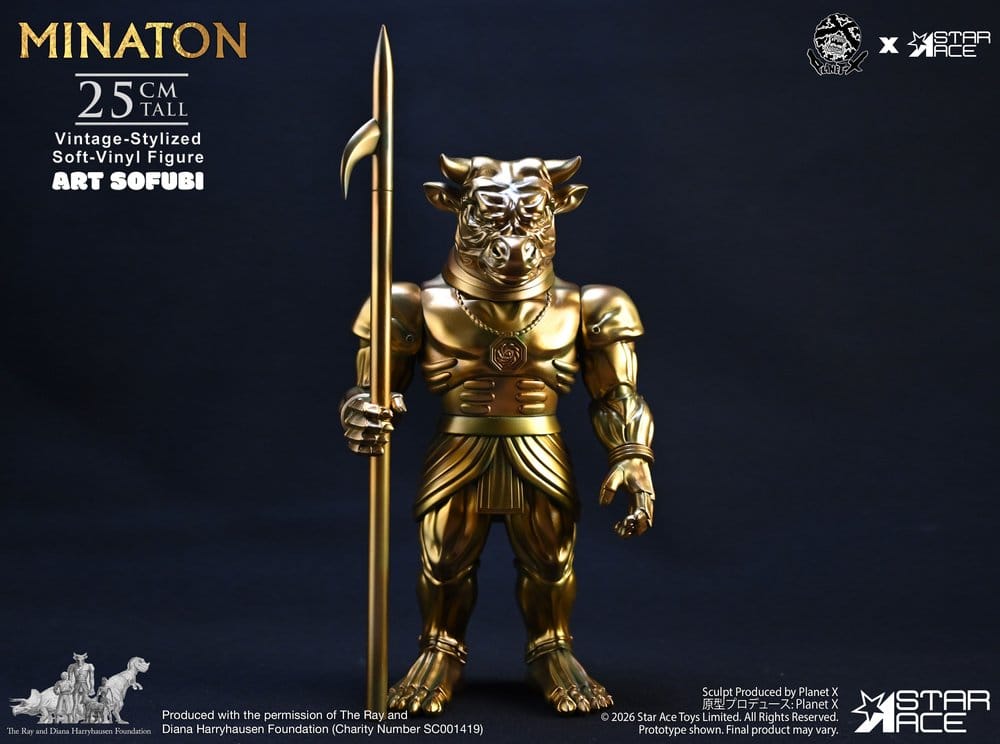 Ray Harryhausen Soft Vinyl Statue Minaton Vintage-Style 25 cm – Bild 9