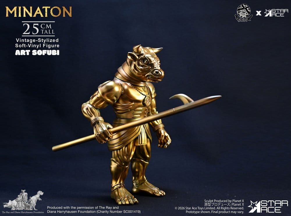 Ray Harryhausen Soft Vinyl Statue Minaton Vintage-Style 25 cm – Bild 10