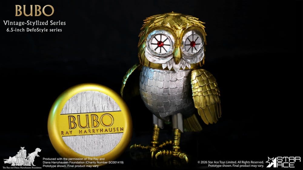 Ray Harryhausen Collection DefoStyle Soft-vinyl Statue Bubo 17 cm – Bild 3