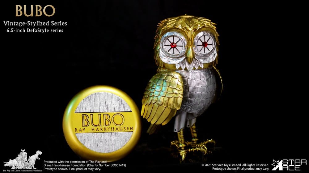 Ray Harryhausen Collection DefoStyle Soft-vinyl Statue Bubo 17 cm – Bild 5