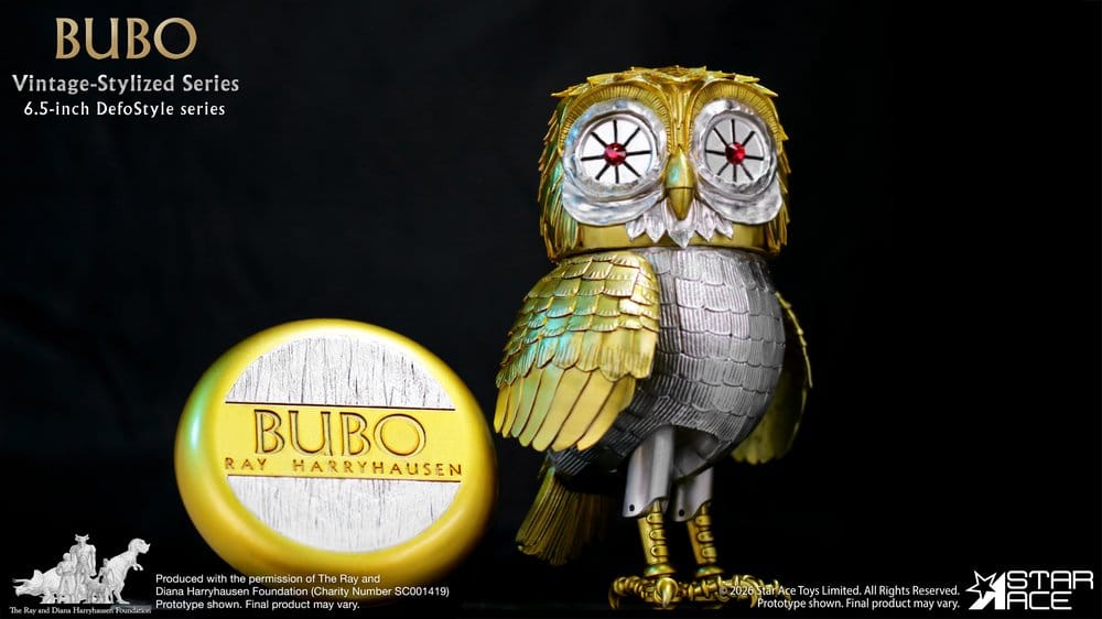 Ray Harryhausen Collection DefoStyle Soft-vinyl Statue Bubo 17 cm – Bild 6