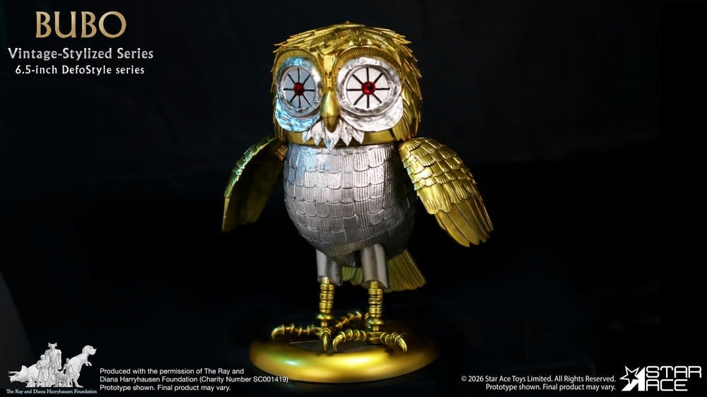 Ray Harryhausen Collection DefoStyle Soft-vinyl Statue Bubo 17 cm – Bild 7