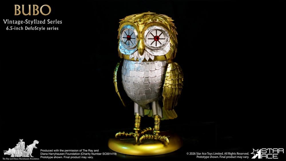 Ray Harryhausen Collection DefoStyle Soft-vinyl Statue Bubo 17 cm – Bild 8