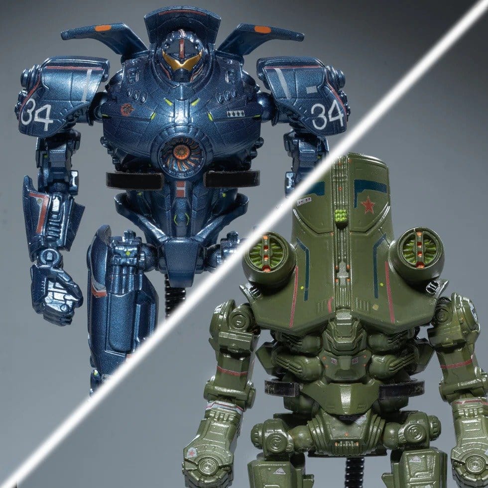 Pacific Rim DefoStyle Figur 2er-Pack Gipsy Danger & Cherno Alpha DX 17 cm