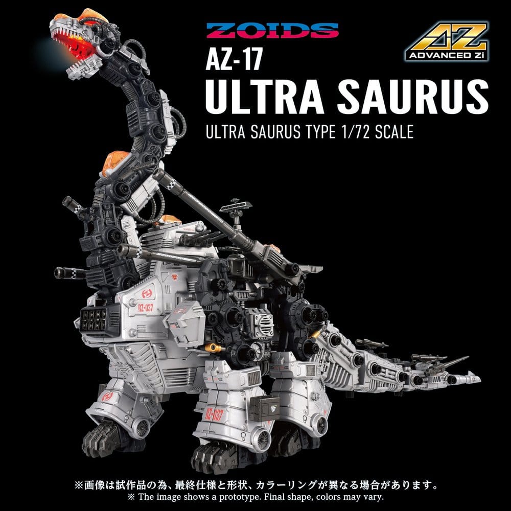 Zoids Plastic Model Kit 1/72 AZ-17 Ultra Saurus 58 cm – Bild 2