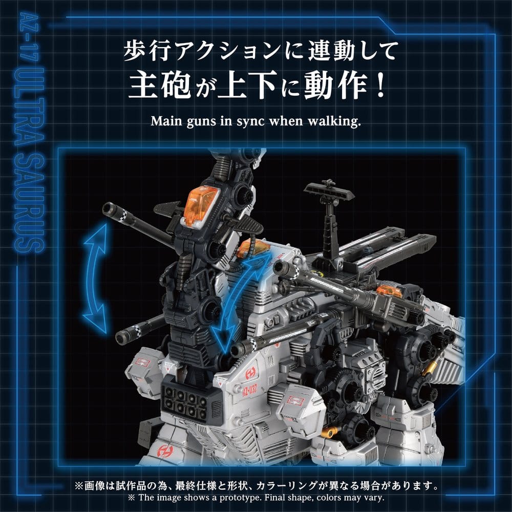 Zoids Plastic Model Kit 1/72 AZ-17 Ultra Saurus 58 cm – Bild 7