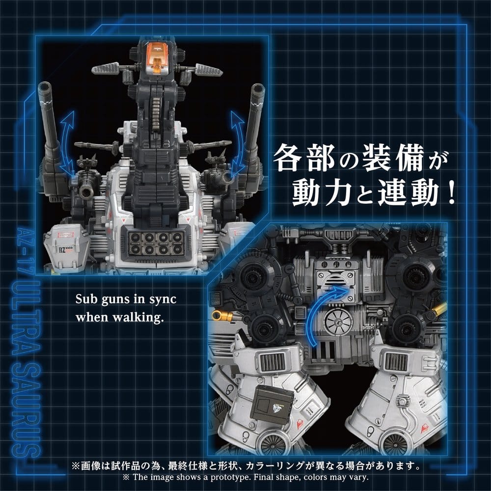 Zoids Plastic Model Kit 1/72 AZ-17 Ultra Saurus 58 cm – Bild 8