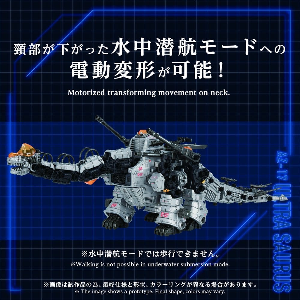 Zoids Plastic Model Kit 1/72 AZ-17 Ultra Saurus 58 cm – Bild 10