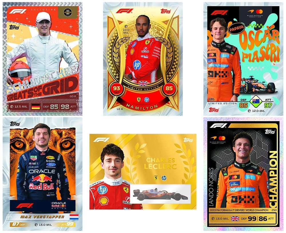 Formel 1 Turbo Attax 2026 Sammelkarten Display (24) – Bild 2