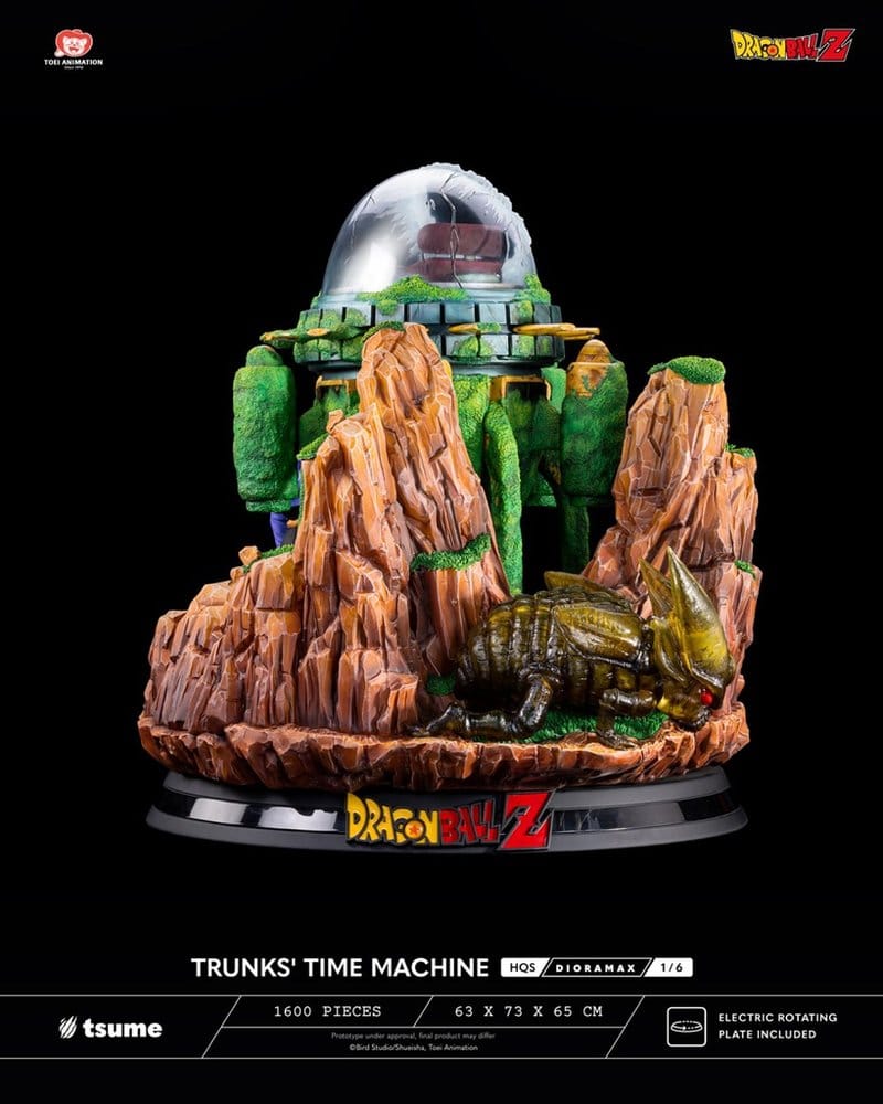 Dragon Ball Z HQS Dioramax Figur 1/6 Trunks' Time Machine – Bild 4