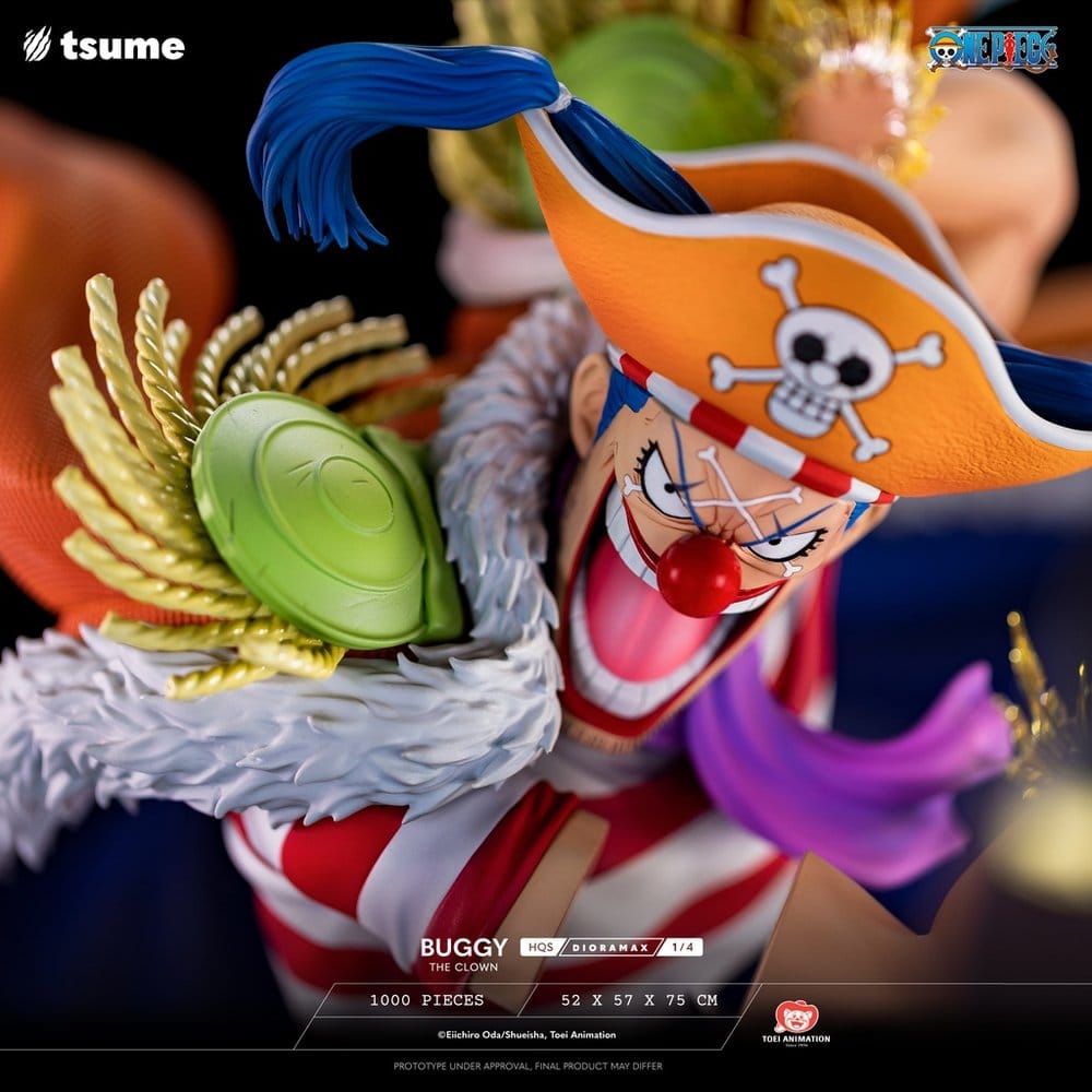 One Piece HQS Dioramax Figur 1/4 Buggy the Clown – Bild 2