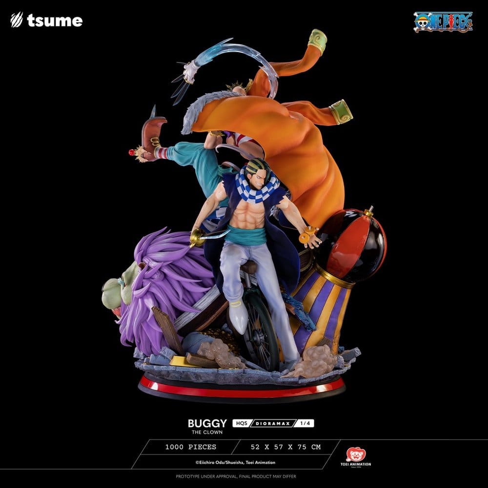 One Piece HQS Dioramax Figur 1/4 Buggy the Clown – Bild 3
