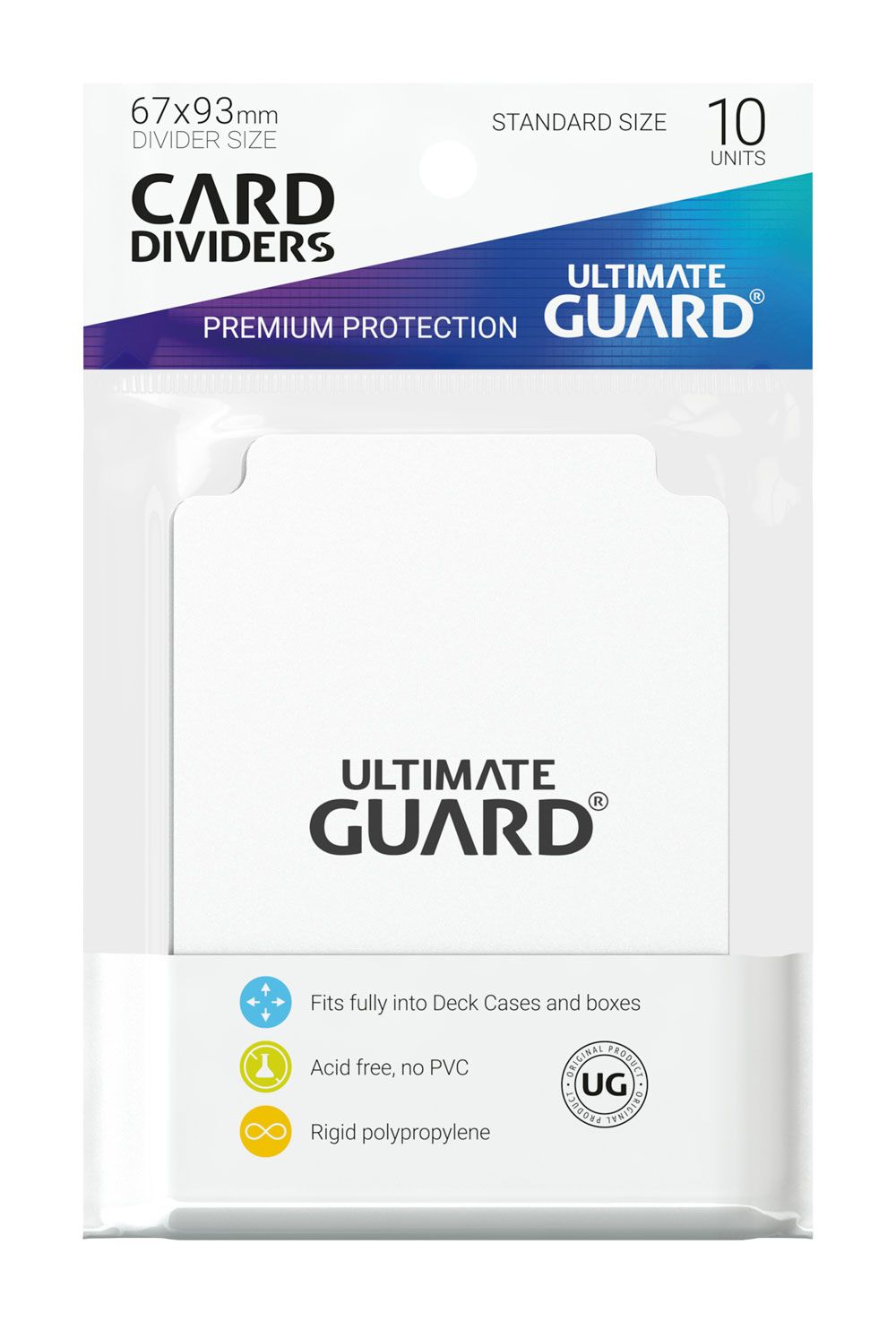 Ultimate Guard Card Dividers Standard Size (10) - White – Bild 2