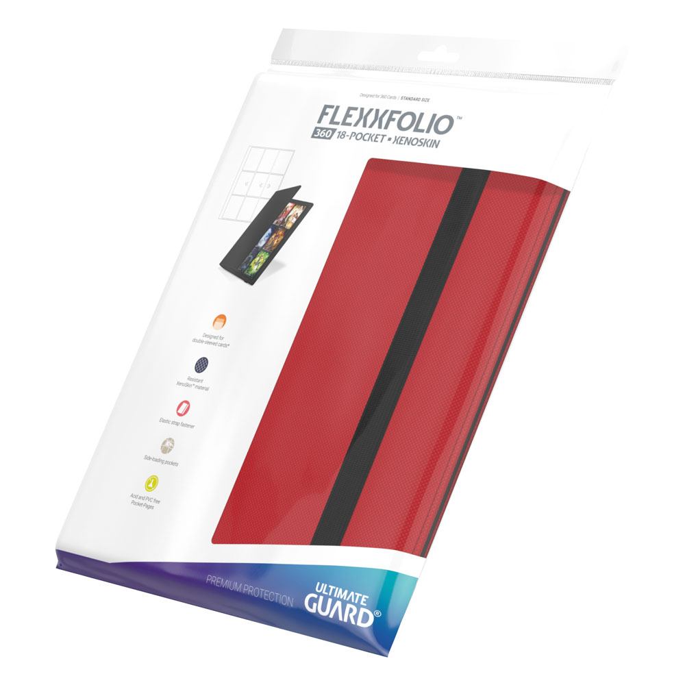 Ultimate Guard Flexxfolio 360 18-Pocket Xenoskin - Red – Bild 8