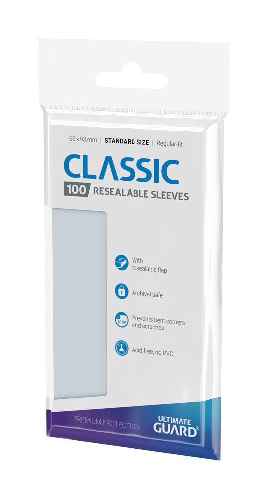 Ultimate Guard Classic Sleeves Standard Size (100) - Resealable – Bild 2