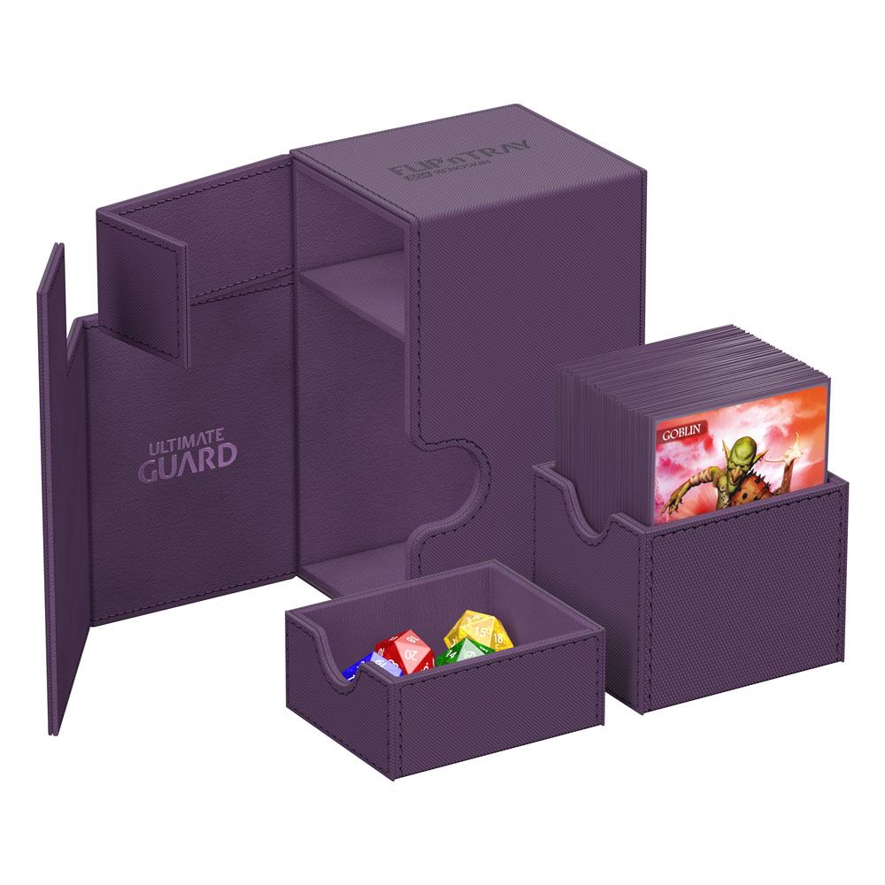 Ultimate Guard Flip'n'Tray 80+ Xenoskin - Purple – Bild 4