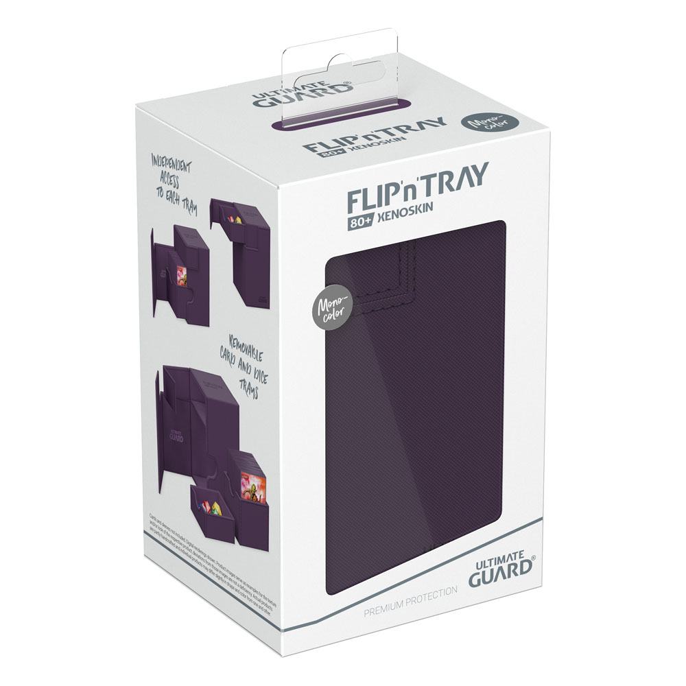 Ultimate Guard Flip'n'Tray 80+ Xenoskin - Purple – Bild 7