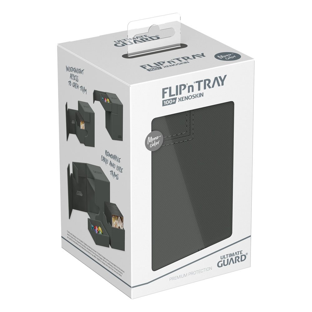 Ultimate Guard Flip'n'Tray 100+ Xenoskin - Grey – Bild 7