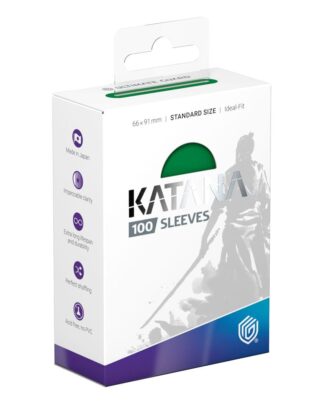 Ultimate Guard Katana Sleeves Standard Size (100) - Jade Garden