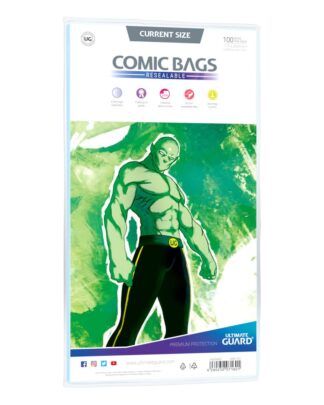 Ultimate Guard Comic Bags Resealable (100) - Current Size